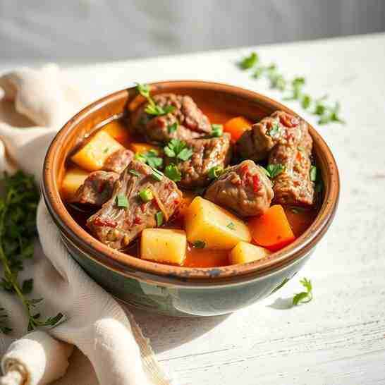 Tarragon Tango - Lamb Stew Recipe